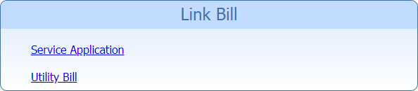 Select Type of Bill