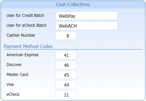 Cash Collections